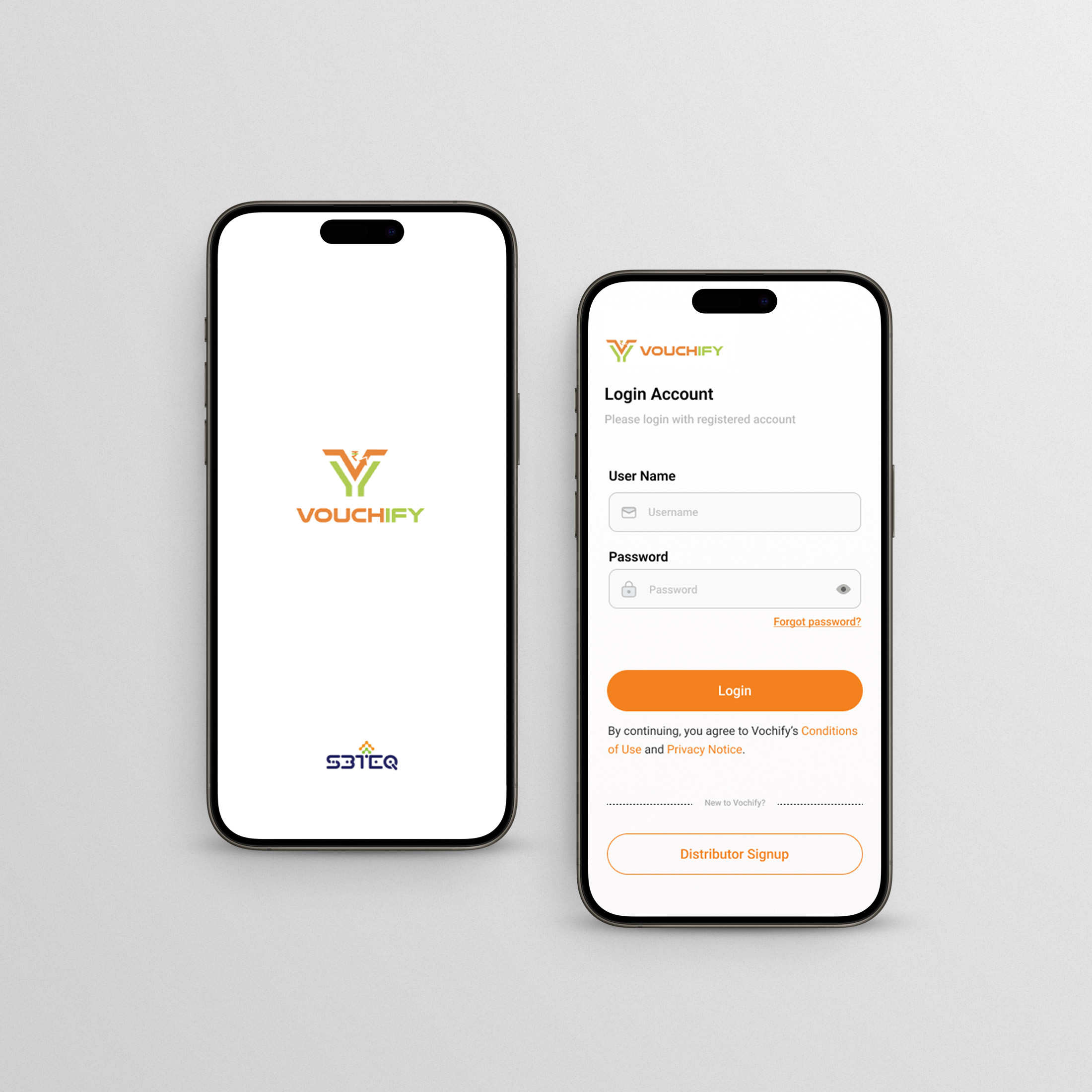 Vouchify smart collections app design