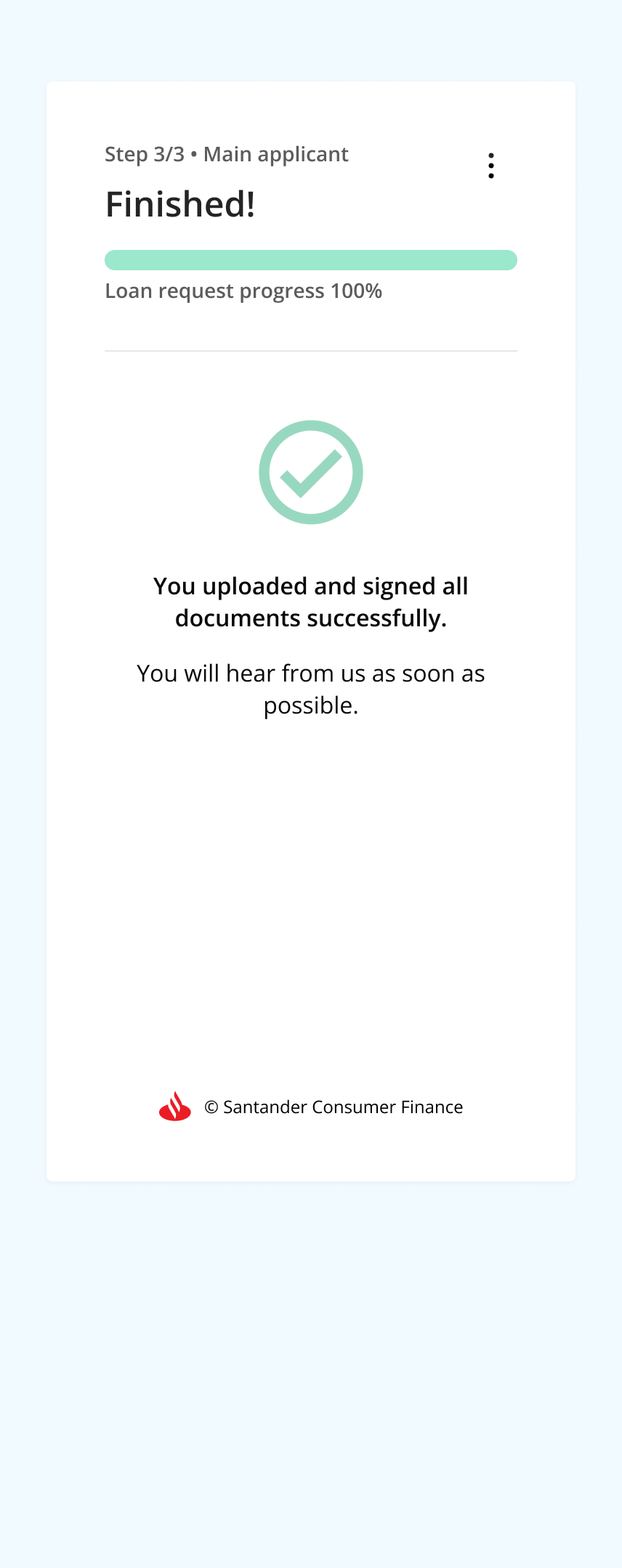 Redesigned portal screen