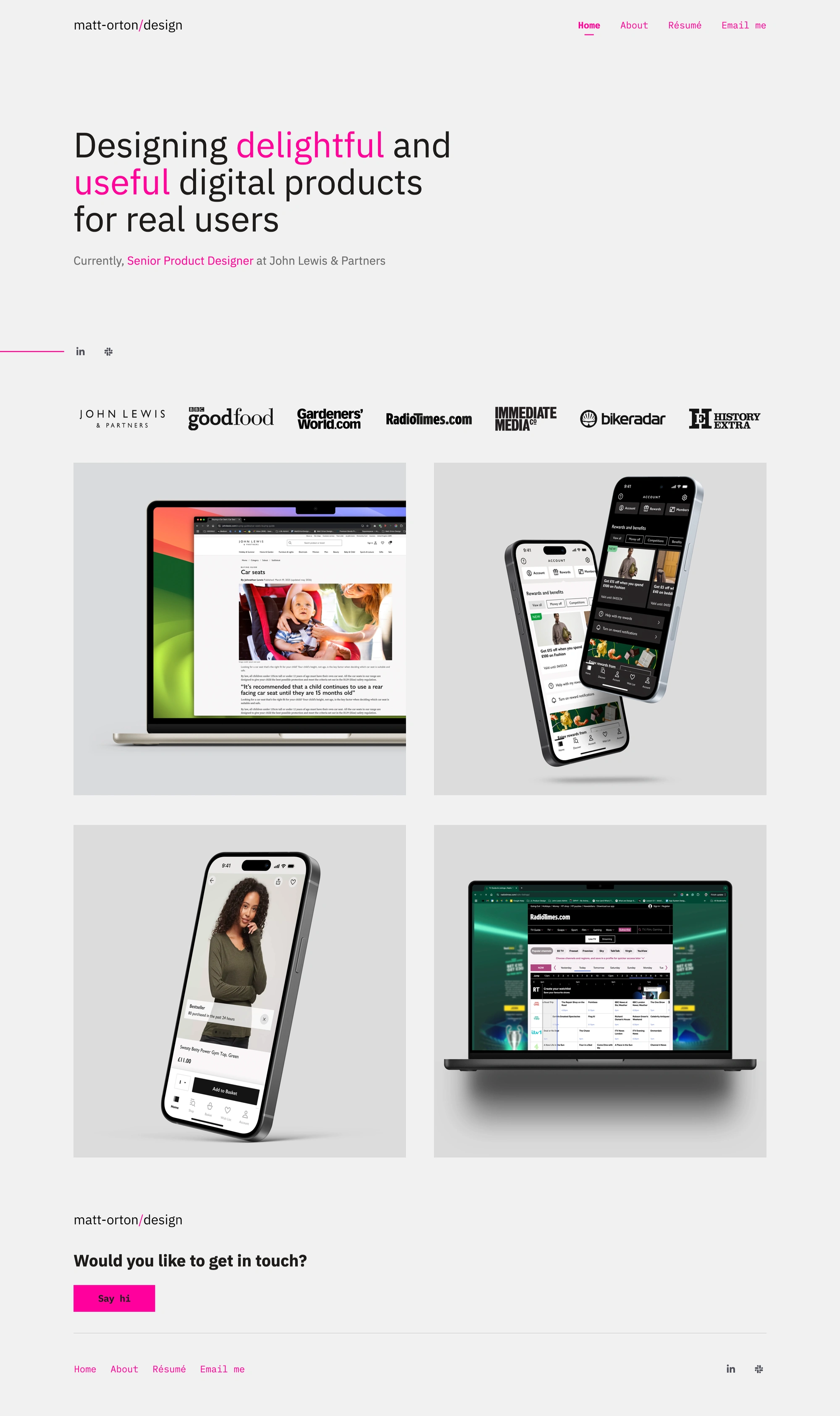 Matt Orton's portfolio